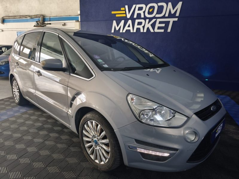 FORD FORD S-MAX 1.6 SCTI 160 Cv EDITION SNS TITANIUM - HISTORIQUE D\'ENTRETIEN - REGULATEUR DE VITESSE - RADAR AV ET AR - GPS  2013