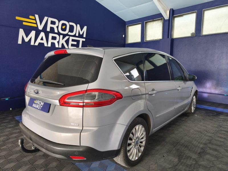 FORD FORD S-MAX 1.6 SCTI 160 Cv EDITION SNS TITANIUM - HISTORIQUE D\'ENTRETIEN - REGULATEUR DE VITESSE - RADAR AV ET AR - GPS  2013