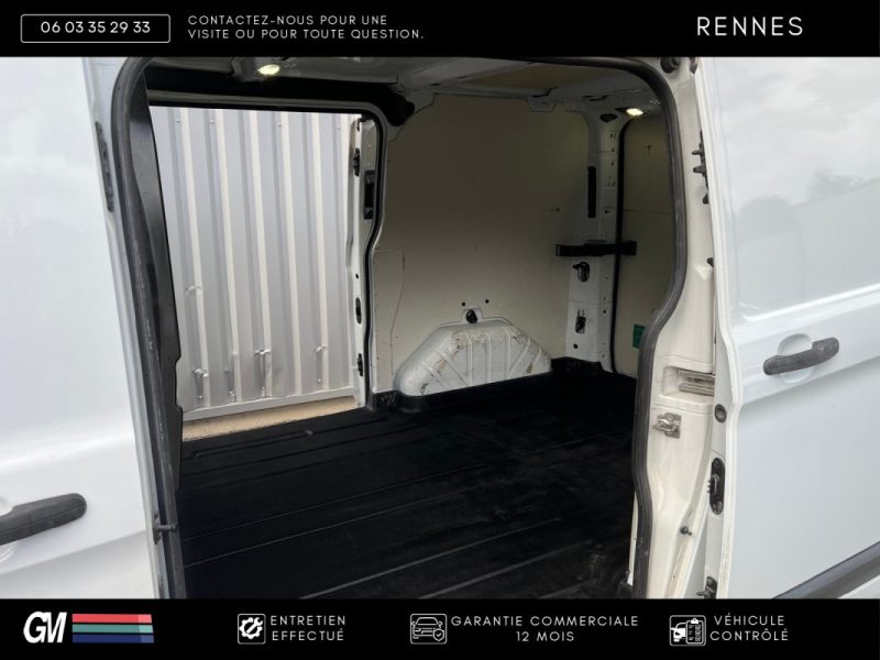 FORD TRANSIT CUSTOM 2.2l 125CH - DÉPOT VENTE / DOUBLE PORTE LATÉRALE