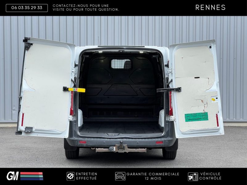 FORD TRANSIT CUSTOM 2.2 125CH/ DOUBLE PORTE LATÉRALE / RÉGULATEUR / RADAR AV. AR  / GARANTIE 12 MOIS