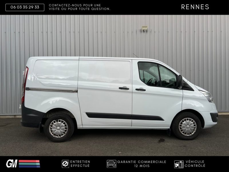 FORD TRANSIT CUSTOM 2.2 125CH/ DOUBLE PORTE LATÉRALE / RÉGULATEUR / RADAR AV. AR  / GARANTIE 12 MOIS