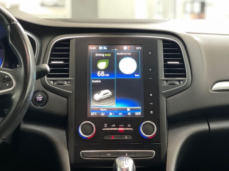 RENAULT MEGANE IV SEULEMENT 58000KMS 1.2 TCE 130ch ENERGY INTENS GARANTIE 12 MOIS HISTORIQUE COMPLET