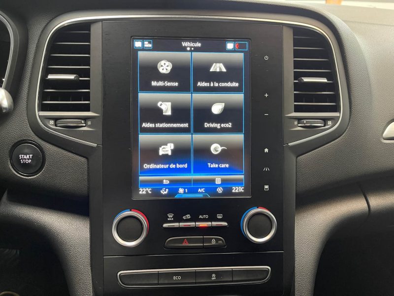 RENAULT MEGANE IV SEULEMENT 58000KMS 1.2 TCE 130ch ENERGY INTENS GARANTIE 12 MOIS HISTORIQUE COMPLET