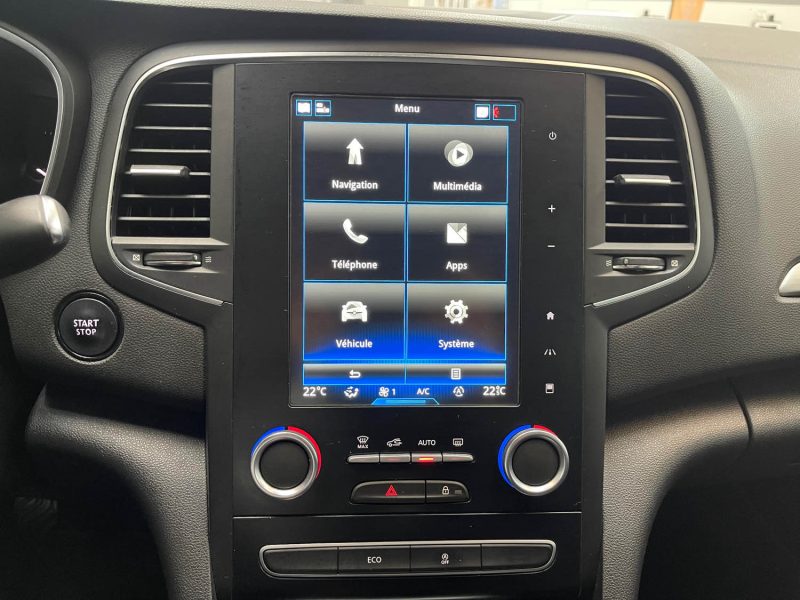 RENAULT MEGANE IV SEULEMENT 58000KMS 1.2 TCE 130ch ENERGY INTENS GARANTIE 12 MOIS HISTORIQUE COMPLET