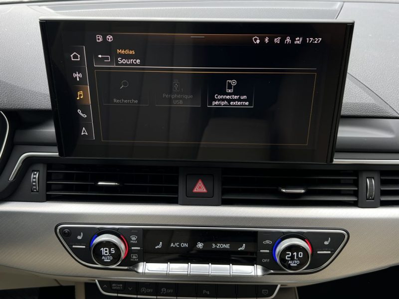 AUDI A4 LIMOUSINE V PHASE 2 AVUS 35 TFSI 2.0 HYBRID 150 Cv 1ERE MAIN 6525 Kms - GARANTIE 1