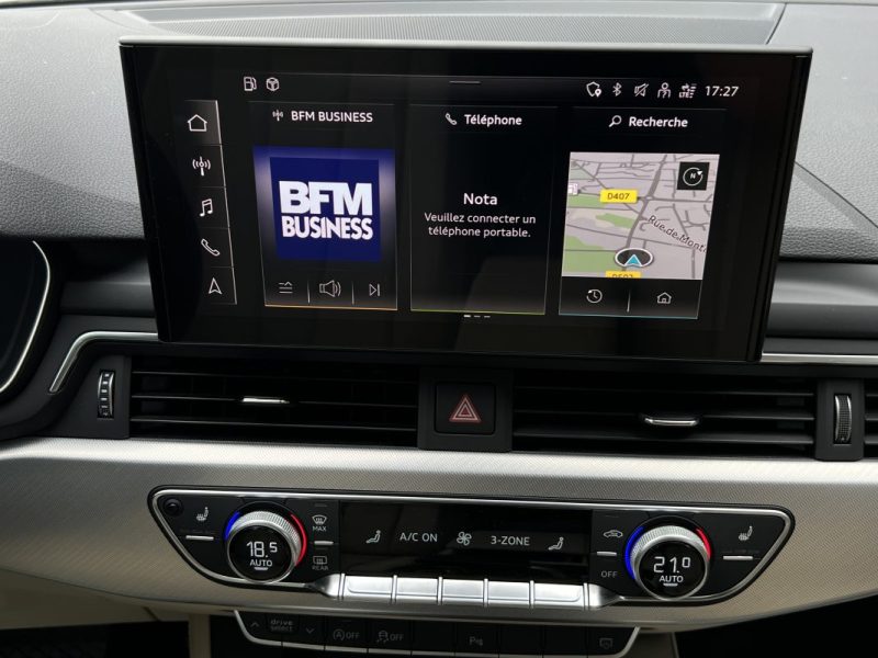 AUDI A4 LIMOUSINE V PHASE 2 AVUS 35 TFSI 2.0 HYBRID 150 Cv 1ERE MAIN 6525 Kms - GARANTIE 1