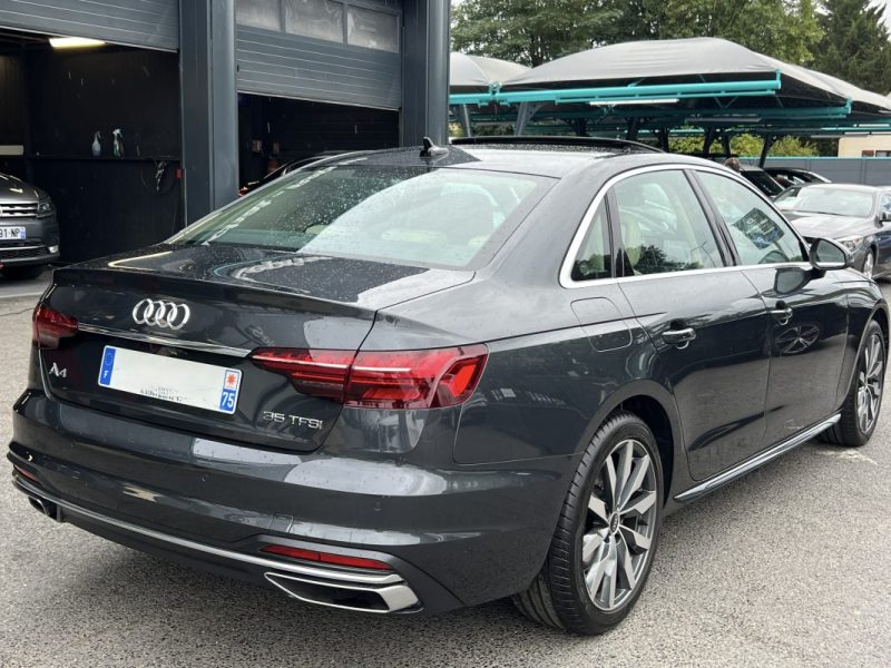 AUDI A4 LIMOUSINE V PHASE 2 AVUS 35 TFSI 2.0 HYBRID 150 Cv 1ERE MAIN 6525 Kms - GARANTIE 1