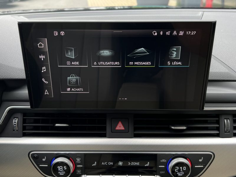 AUDI A4 LIMOUSINE V PHASE 2 AVUS 35 TFSI 2.0 HYBRID 150 Cv 1ERE MAIN 6525 Kms - GARANTIE 1