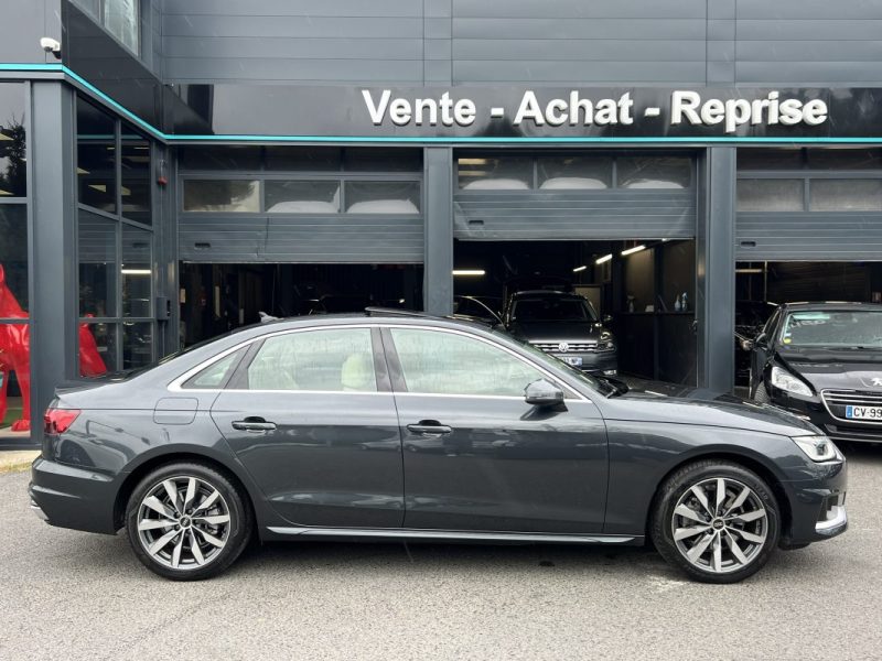 AUDI A4 LIMOUSINE V PHASE 2 AVUS 35 TFSI 2.0 HYBRID 150 Cv 1ERE MAIN 6525 Kms - GARANTIE 1