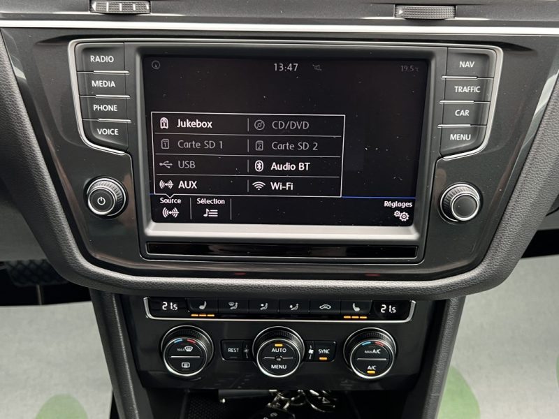 VOLKSWAGEN TIGUAN II CARAT EXCLUSIVE 2.0 TDI 150 DSG7 CUIR TOIT OUVRANT APPLE & ANDROID Garantie 1an