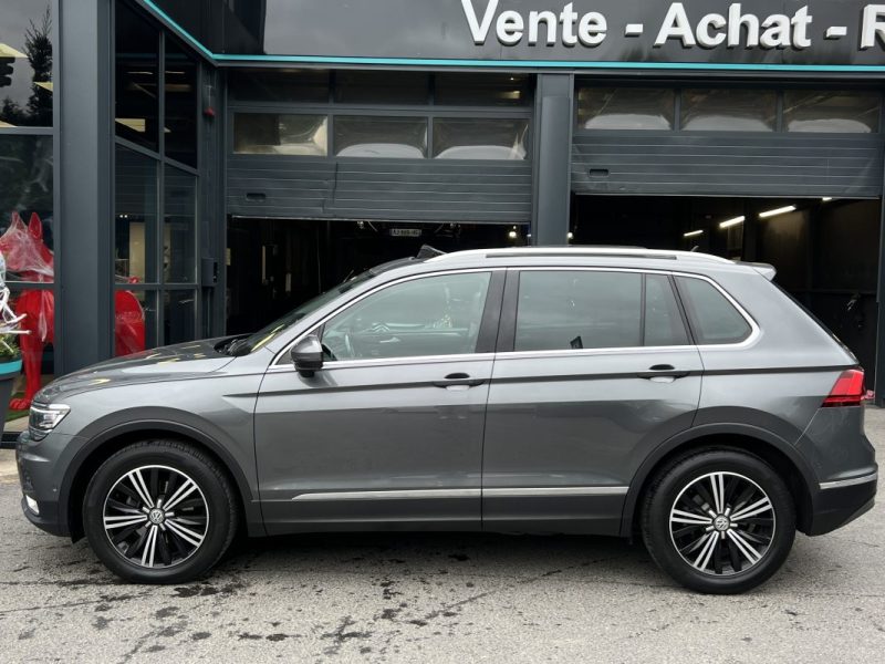 VOLKSWAGEN TIGUAN II CARAT EXCLUSIVE 2.0 TDI 150 DSG7 CUIR TOIT OUVRANT APPLE & ANDROID Garantie 1an