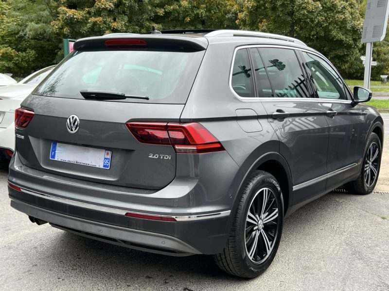 VOLKSWAGEN TIGUAN II CARAT EXCLUSIVE 2.0 TDI 150 DSG7 CUIR TOIT OUVRANT APPLE & ANDROID Garantie 1an