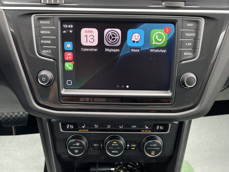 VOLKSWAGEN TIGUAN II CARAT EXCLUSIVE 2.0 TDI 150 DSG7 CUIR TOIT OUVRANT APPLE & ANDROID Garantie 1an