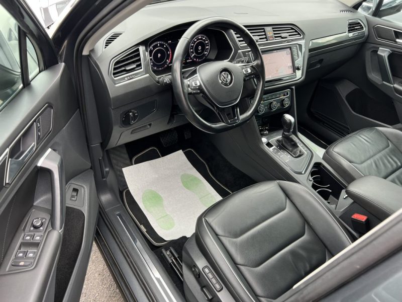 VOLKSWAGEN TIGUAN II CARAT EXCLUSIVE 2.0 TDI 150 DSG7 CUIR TOIT OUVRANT APPLE & ANDROID Garantie 1an