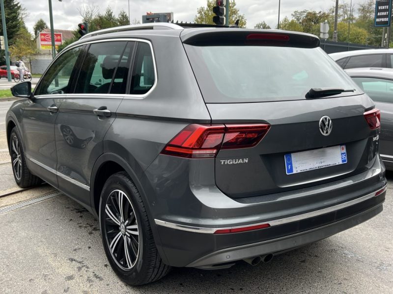 VOLKSWAGEN TIGUAN II CARAT EXCLUSIVE 2.0 TDI 150 DSG7 CUIR TOIT OUVRANT APPLE & ANDROID Garantie 1an