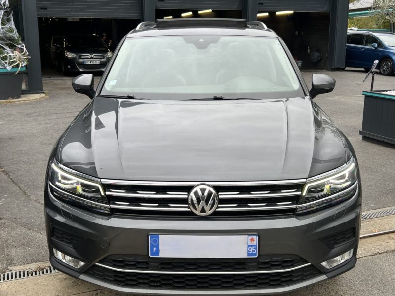 VOLKSWAGEN TIGUAN II CARAT EXCLUSIVE 2.0 TDI 150 DSG7 CUIR TOIT OUVRANT APPLE & ANDROID Garantie 1an