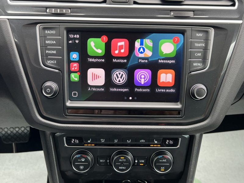 VOLKSWAGEN TIGUAN II CARAT EXCLUSIVE 2.0 TDI 150 DSG7 CUIR TOIT OUVRANT APPLE & ANDROID Garantie 1an