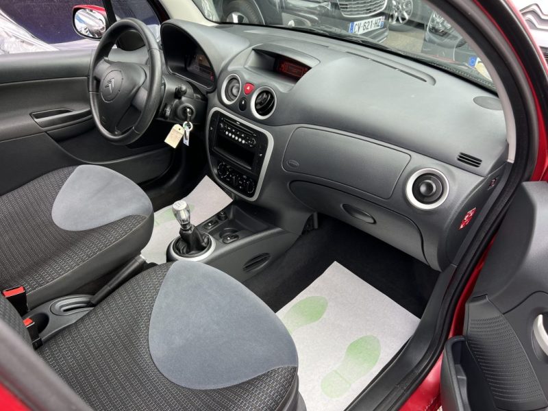 CITROEN C3 PHASE 2 1.4 i 75 Cv 5 PORTES / CLIMATISATION BLUETOOTH - GARANTIE 1 AN