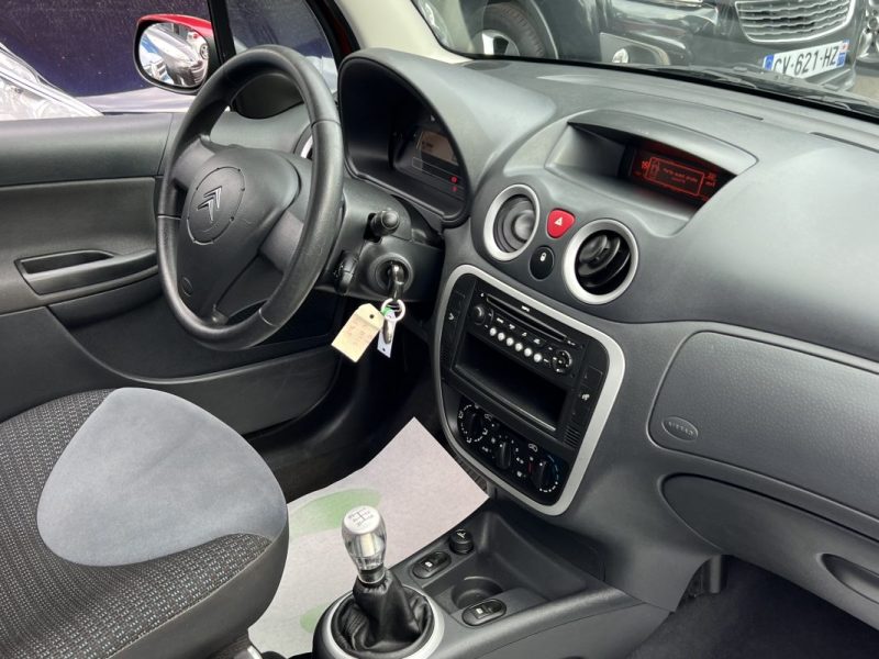 CITROEN C3 PHASE 2 1.4 i 75 Cv 5 PORTES / CLIMATISATION BLUETOOTH - GARANTIE 1 AN