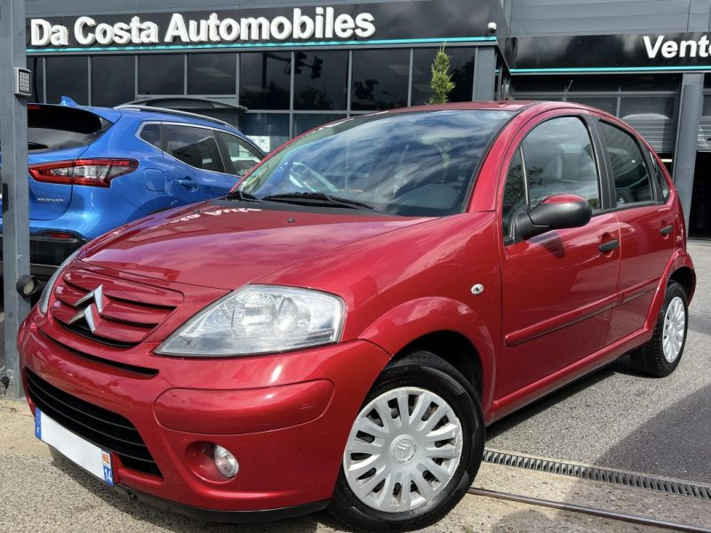 CITROEN C3 PHASE 2 1.4 i 75 Cv 5 PORTES / CLIMATISATION BLUETOOTH - GARANTIE 1 AN