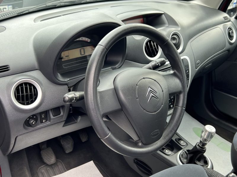 CITROEN C3 PHASE 2 1.4 i 75 Cv 5 PORTES / CLIMATISATION BLUETOOTH - GARANTIE 1 AN