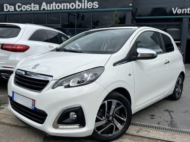 PEUGEOT 108 TOP ! CABRIOLET Pack ALLURE 1.2 82 Cv 1ERE MAIN ECRAN TACTILE CRIT AIR 1 - GARANTIE 1 AN
