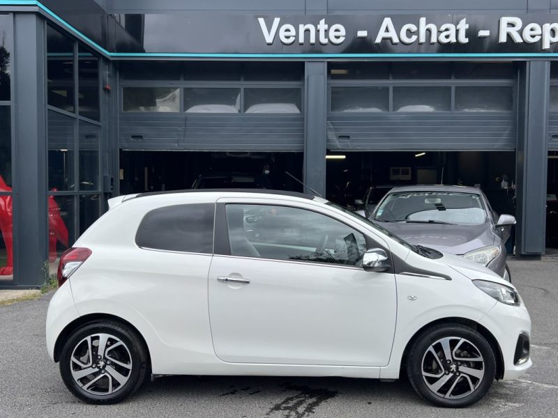 PEUGEOT 108 TOP ! CABRIOLET Pack ALLURE 1.2 82 Cv 1ERE MAIN ECRAN TACTILE CRIT AIR 1 - GARANTIE 1 AN