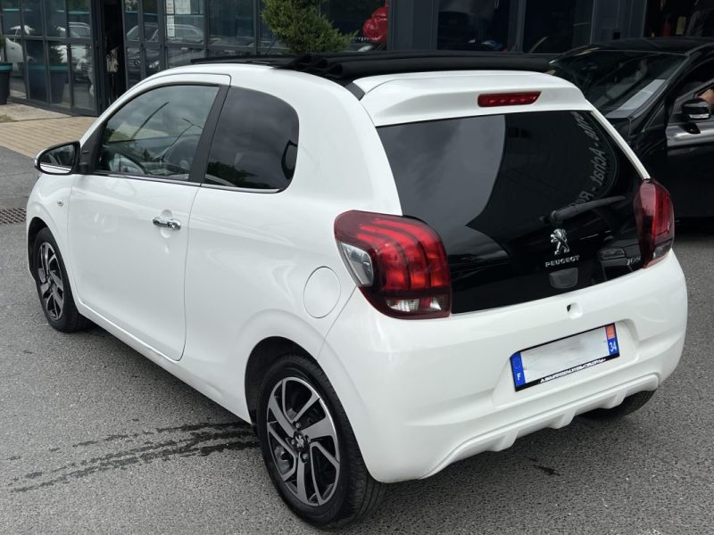 PEUGEOT 108 TOP ! CABRIOLET Pack ALLURE 1.2 82 Cv 1ERE MAIN ECRAN TACTILE CRIT AIR 1 - GARANTIE 1 AN