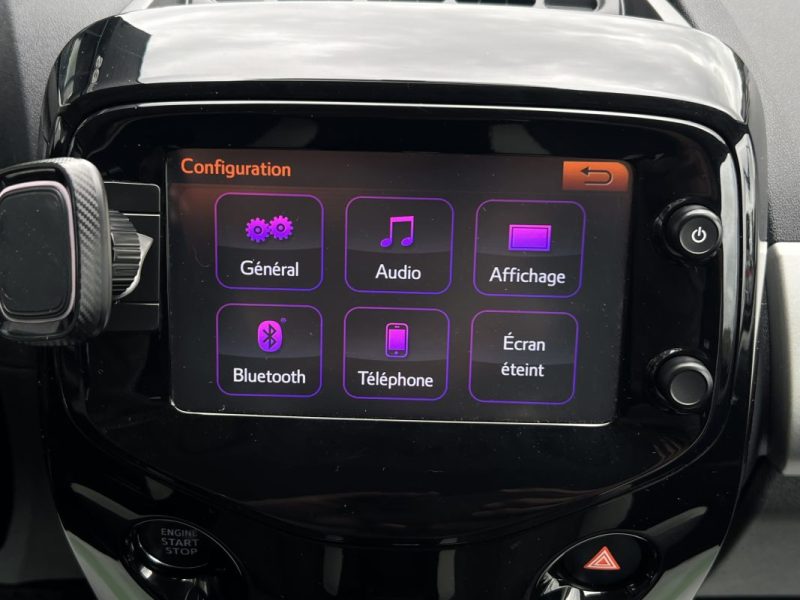 PEUGEOT 108 TOP ! CABRIOLET Pack ALLURE 1.2 82 Cv 1ERE MAIN ECRAN TACTILE CRIT AIR 1 - GARANTIE 1 AN