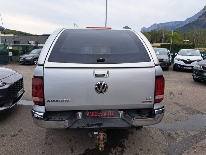 VOLKSWAGEN AMAROK 3.0 V6 TDI 204ch Carat 4Motion 4x4 COUVRE-BENNE DOUBLE CABINES TVA RECUPERABLE
