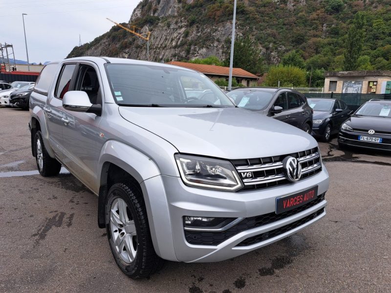 VOLKSWAGEN AMAROK 3.0 V6 TDI 204ch Carat 4Motion 4x4 COUVRE-BENNE DOUBLE CABINES TVA RECUPERABLE