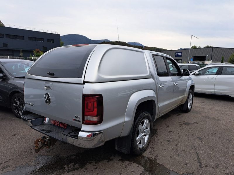 VOLKSWAGEN AMAROK 3.0 V6 TDI 204ch Carat 4Motion 4x4 COUVRE-BENNE DOUBLE CABINES TVA RECUPERABLE