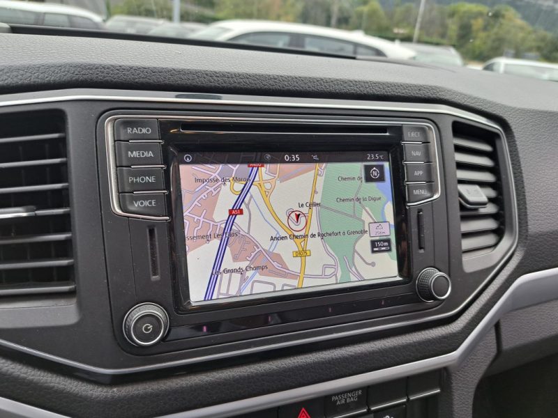 VOLKSWAGEN AMAROK 3.0 V6 TDI 204ch Carat 4Motion 4x4 COUVRE-BENNE DOUBLE CABINES TVA RECUPERABLE