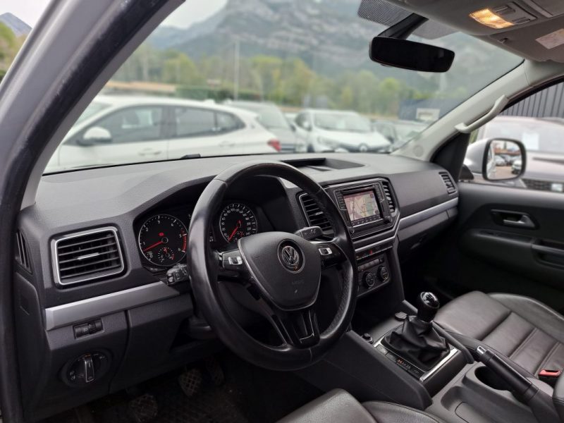 VOLKSWAGEN AMAROK 3.0 V6 TDI 204ch Carat 4Motion 4x4 COUVRE-BENNE DOUBLE CABINES TVA RECUPERABLE