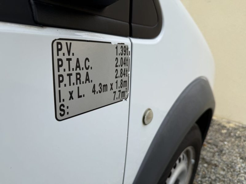 FORD TRANSIT 200C 1.8 TDCI 75cv 2013 254 000km