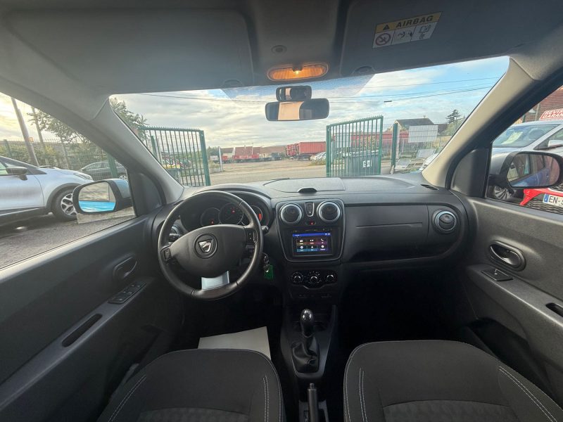 DACIA LODGY 2016 STEPWAY 7 PLACES 1.2 TCE - 16V 116CV CRIT'AIR 1