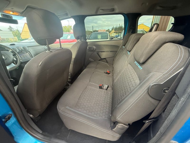 DACIA LODGY 2016 STEPWAY 7 PLACES 1.2 TCE - 16V 116CV CRIT'AIR 1