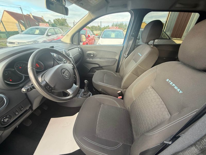 DACIA LODGY 2016 STEPWAY 7 PLACES 1.2 TCE - 16V 116CV CRIT'AIR 1