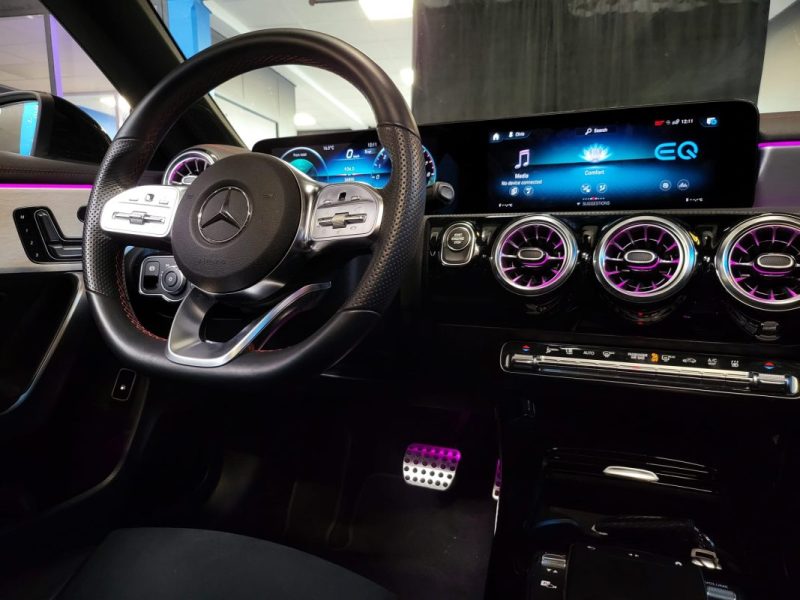 MERCEDES CLA 250e 220cv AMG LINE TOIT OUVRANT / PACK PREMIUM / CARPLAY/ 360°