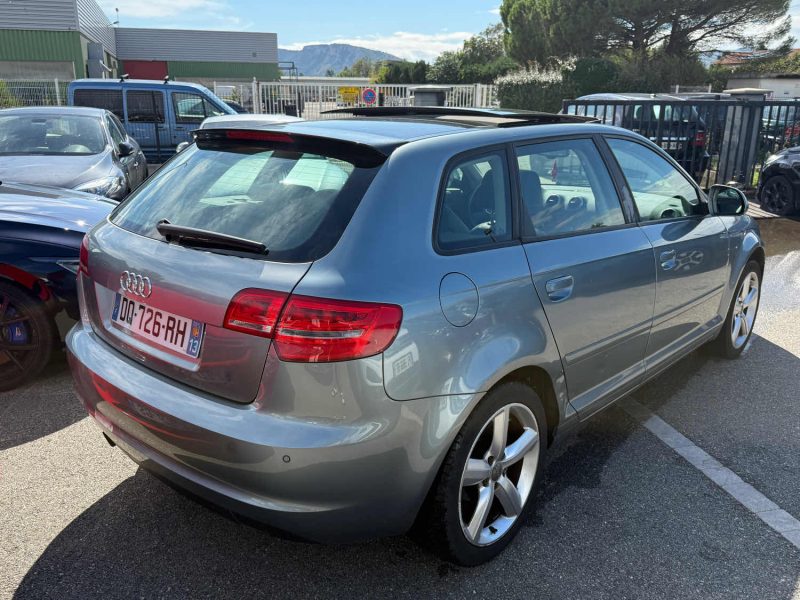 AUDI A3 SPORTBACK 1.6 TDI 105 AMBITION LUXE TOIT OUVRANT GARANTIE