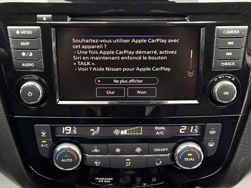 NISSAN QASHQAI II PHASE 2 TEKNA + 1.3 DIG-T 140 cv 2WD 1ERE MAIN TOIT PANO APPLE CARPLAY Garantie1an