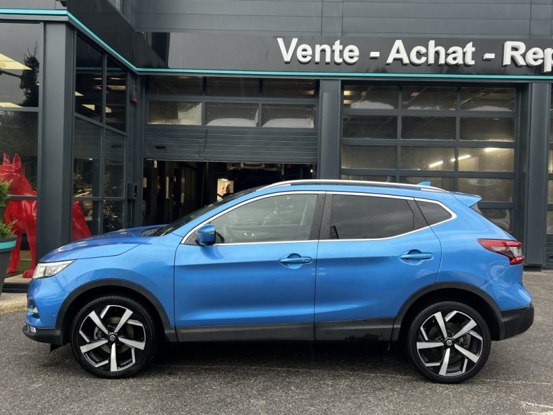 NISSAN QASHQAI II PHASE 2 TEKNA + 1.3 DIG-T 140 cv 2WD 1ERE MAIN TOIT PANO APPLE CARPLAY Garantie1an
