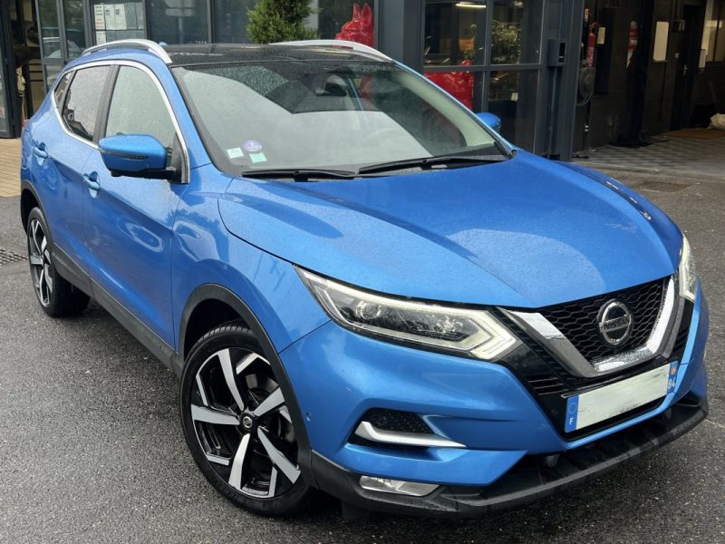NISSAN QASHQAI II PHASE 2 TEKNA + 1.3 DIG-T 140 cv 2WD 1ERE MAIN TOIT PANO APPLE CARPLAY Garantie1an
