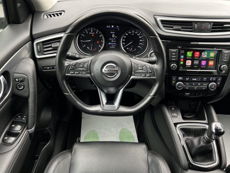 NISSAN QASHQAI II PHASE 2 TEKNA + 1.3 DIG-T 140 cv 2WD 1ERE MAIN TOIT PANO APPLE CARPLAY Garantie1an