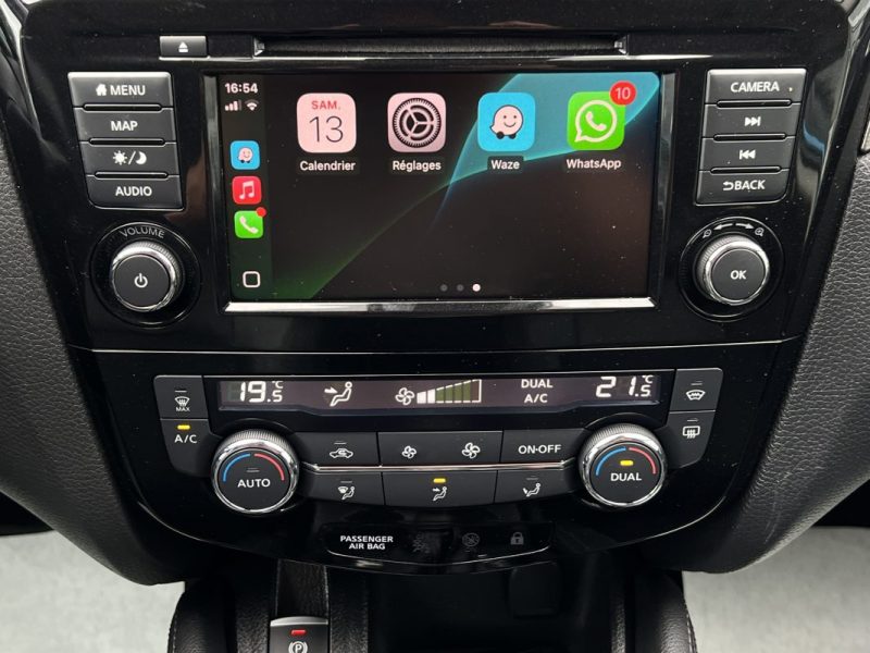 NISSAN QASHQAI II PHASE 2 TEKNA + 1.3 DIG-T 140 cv 2WD 1ERE MAIN TOIT PANO APPLE CARPLAY Garantie1an