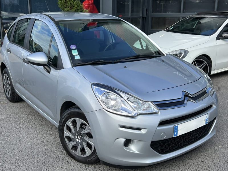 CITROEN C3 II 1.0 VTI 68 Cv 5 PORTES / CLIMATISATION 52 100 Kms CRIT AIR 1 - GARANTIE 1 AN