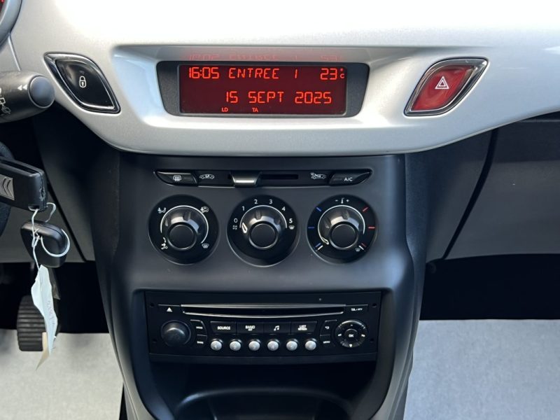 CITROEN C3 II 1.0 VTI 68 Cv 5 PORTES / CLIMATISATION 52 100 Kms CRIT AIR 1 - GARANTIE 1 AN