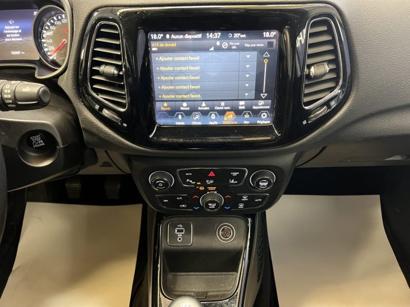 JEEP COMPASS LIMITED PHASE 2 -  1.4 140CH - DISTRIBUTION OK - 122800KM 