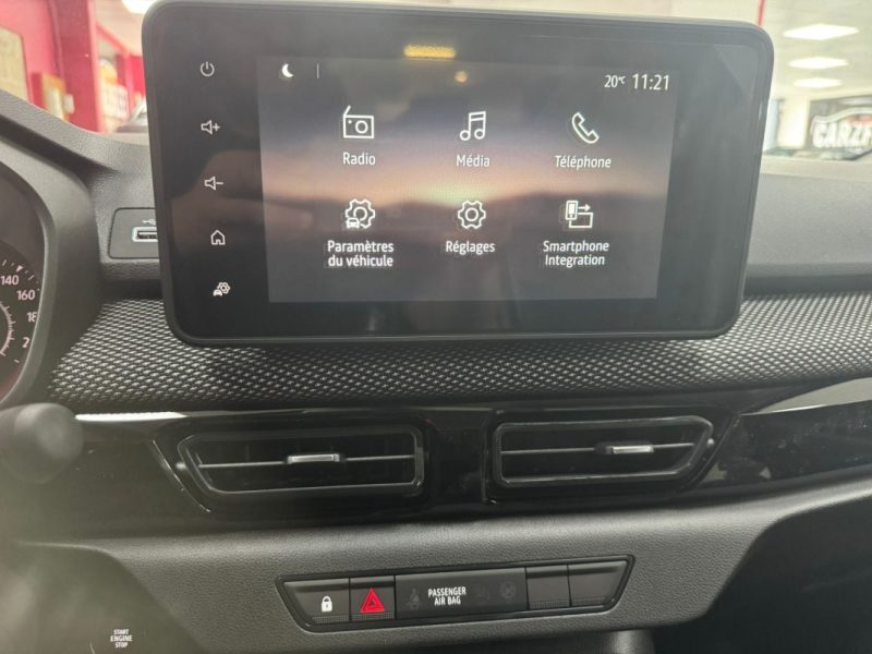 RENAULT 1.0 TALIANT TCE 100cv ZEN GARANTIE 2 ANS/EXPORT ALGERIE 12500 HT