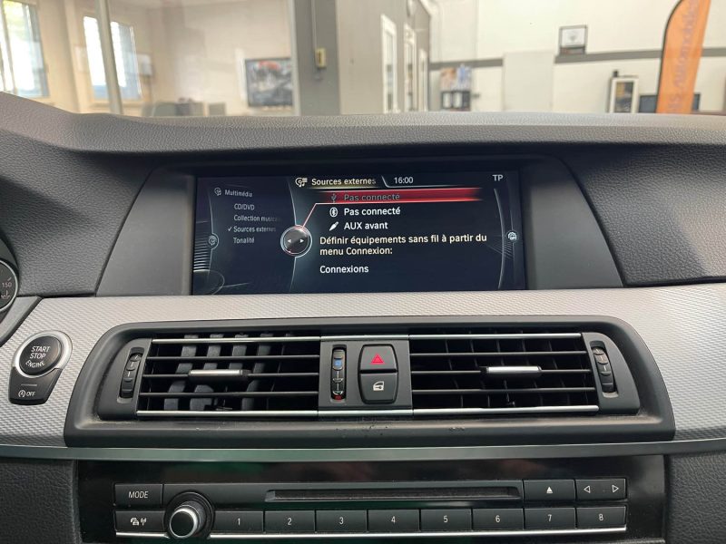 B.M.W. SERIE 5 F10 GARANTIE 12 MOIS 520D 184ch M SPORT FULL BVA8, HISTORIQUE COMPLET BMW, SUPER ETAT